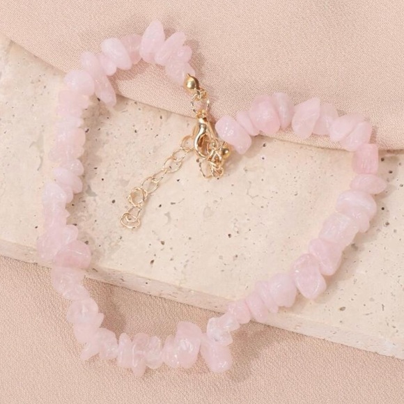 Light Pink Crystal Anklet! - Picture 1 of 3